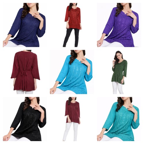 Damen boho bestickt - damen,