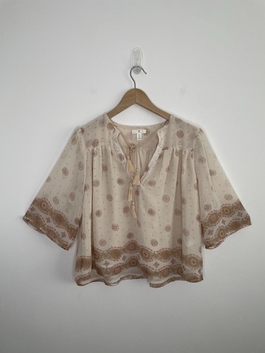 Boho bluse top - boho, quasten
