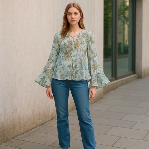 Primark multi blau blumen - primark,