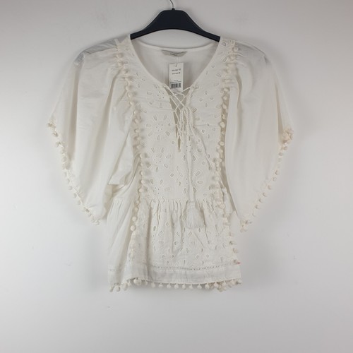 George bestickte baumwollbluse - george,