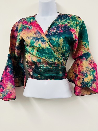 Batik boho top shrug - boho,