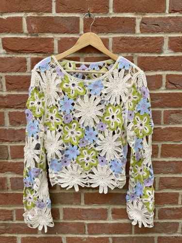 Häkel blumen top größe - blumen, s
