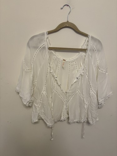 Free people white - white, eyelet